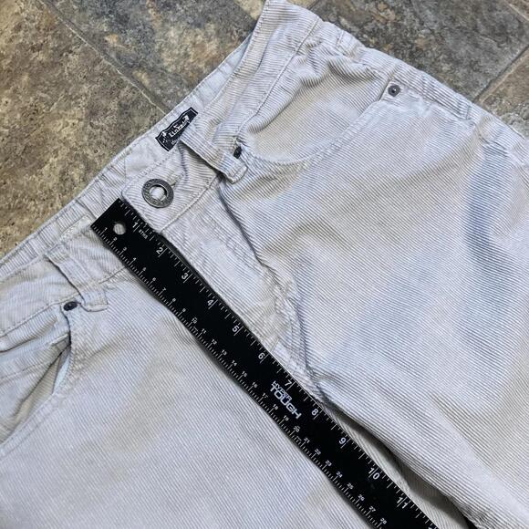 Volcom Corduroy Kinkade Pants Size 30x30 White Classic Straight Leg Cotton - Picture 8 of 9